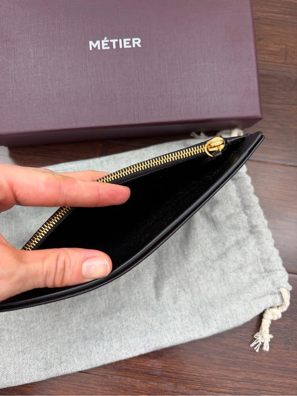 Metier Inside Out Wallet with Coin Pocket and Key Ring